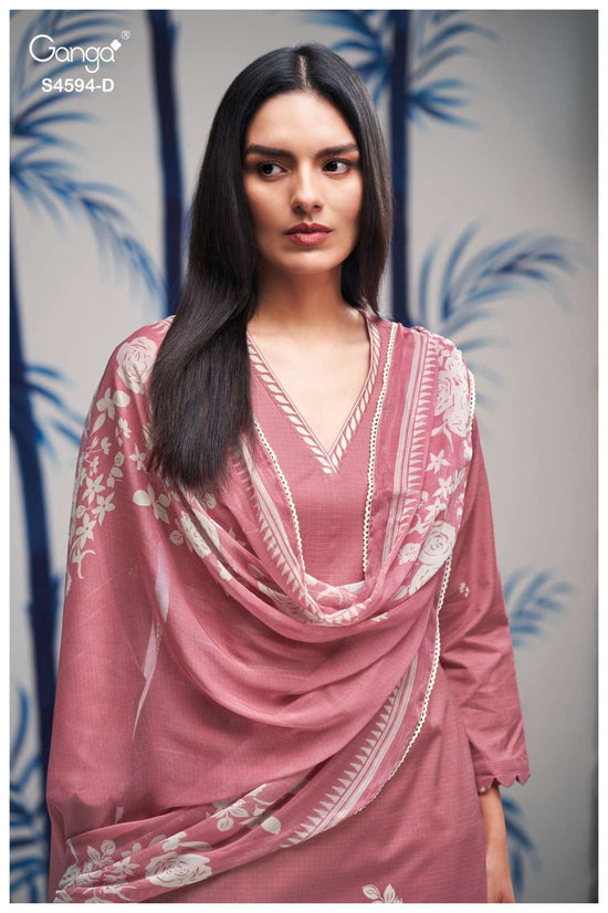 Ganga Fashion Dhyara 4594 - Amrah Wholesale