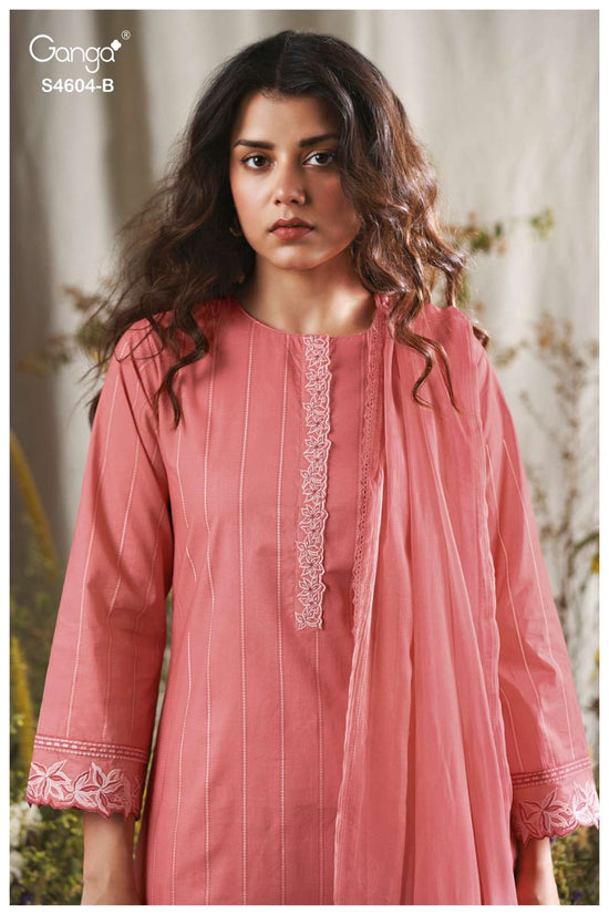 Ganga Fashion Divena 4604 Dress Material Wholesale Catalogue - Amrah Wholesale