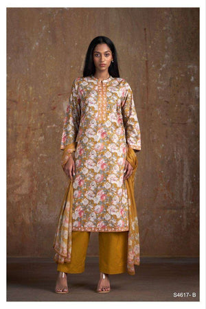 Ganga Fashion Doyel 4617 Dress Material Wholesale Catalogue - Amrah Wholesale