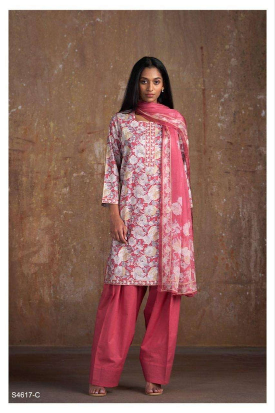 Ganga Fashion Doyel 4617 Dress Material Wholesale Catalogue - Amrah Wholesale