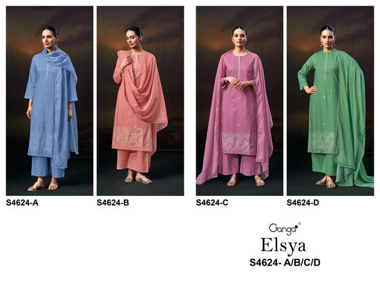 Ganga Fashion Elsya 4624 - Amrah Wholesale