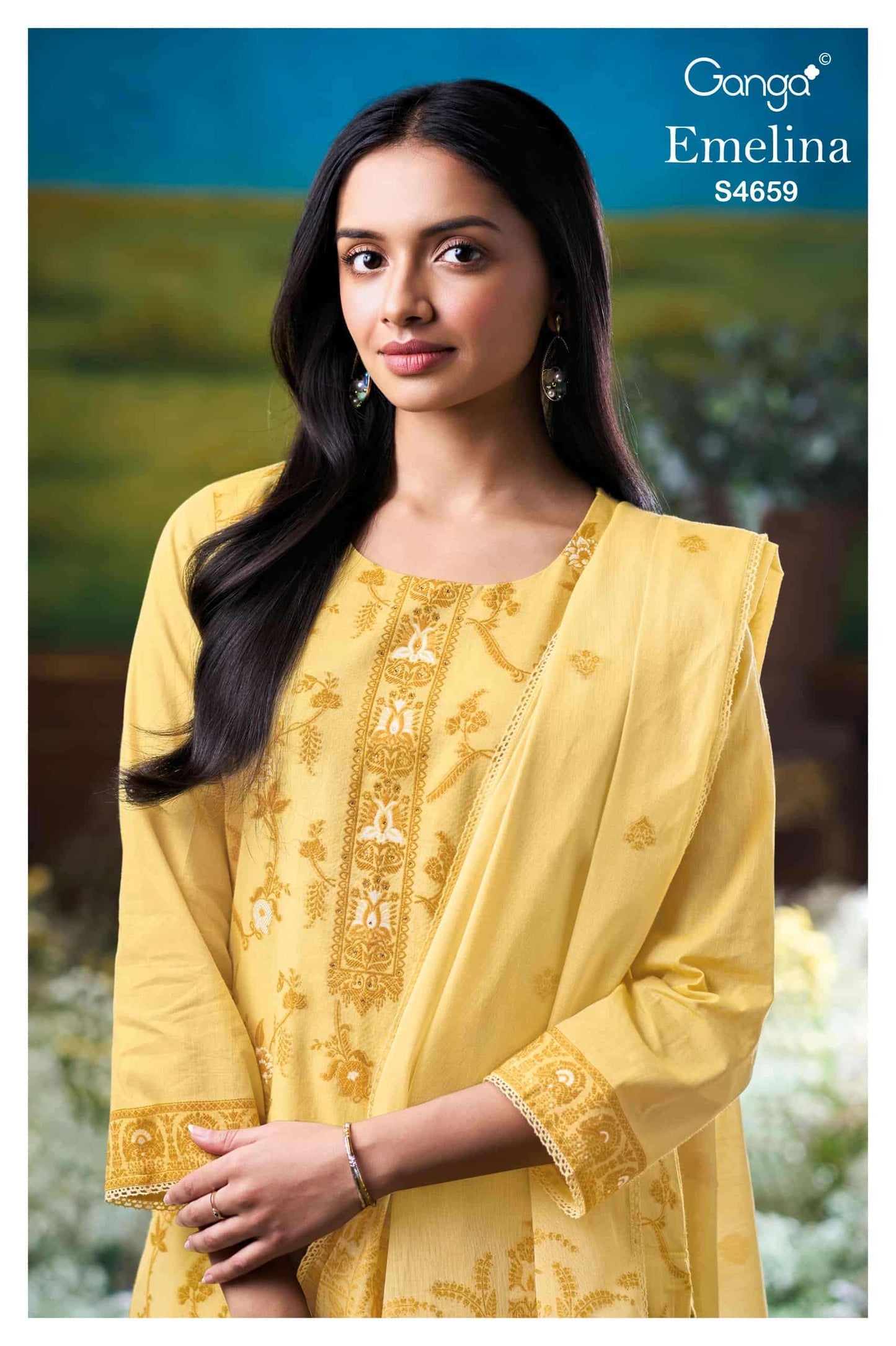 Ganga Fashion Emelina 4659 - Amrah Wholesale