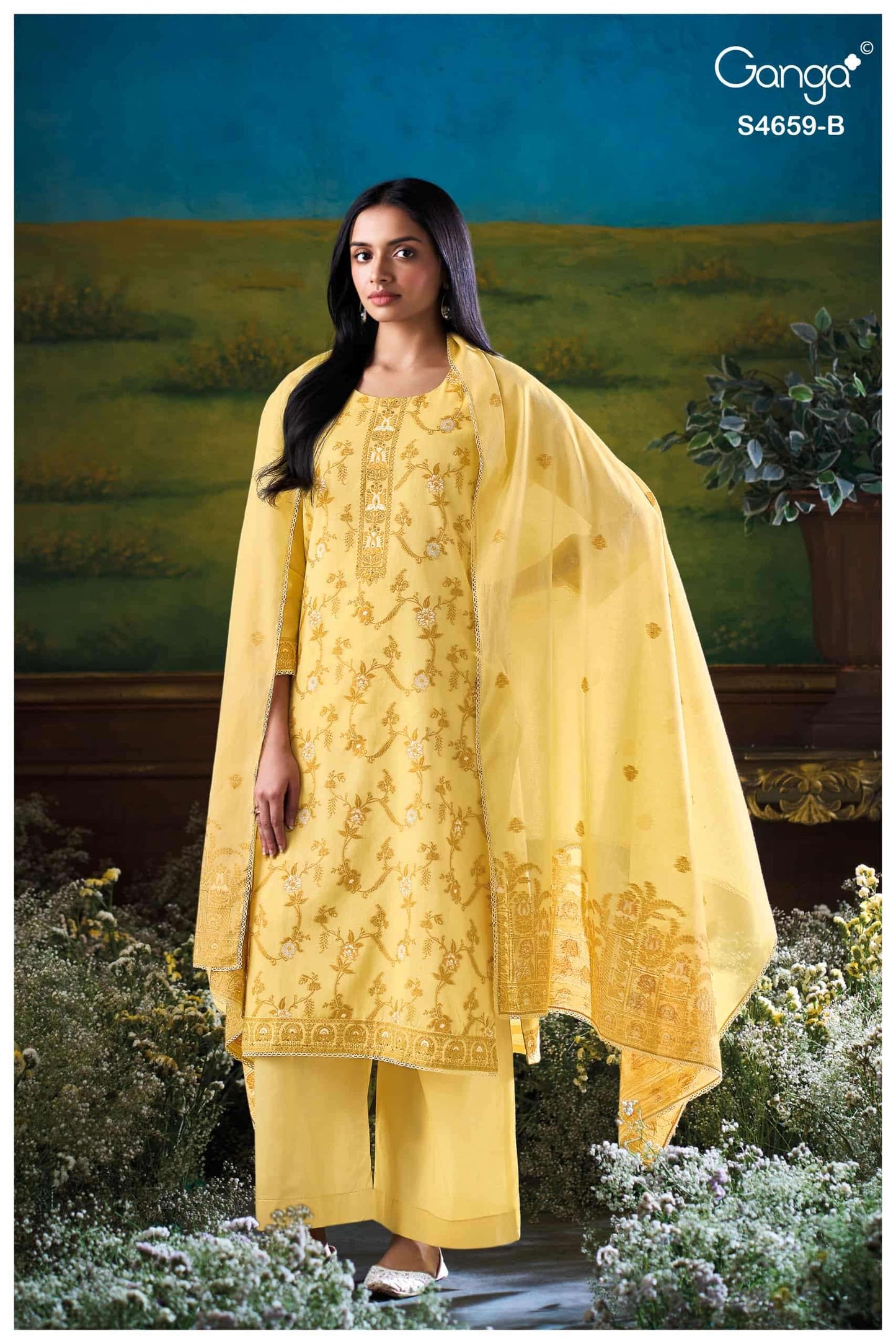 Ganga Fashion Emelina 4659 - Amrah Wholesale