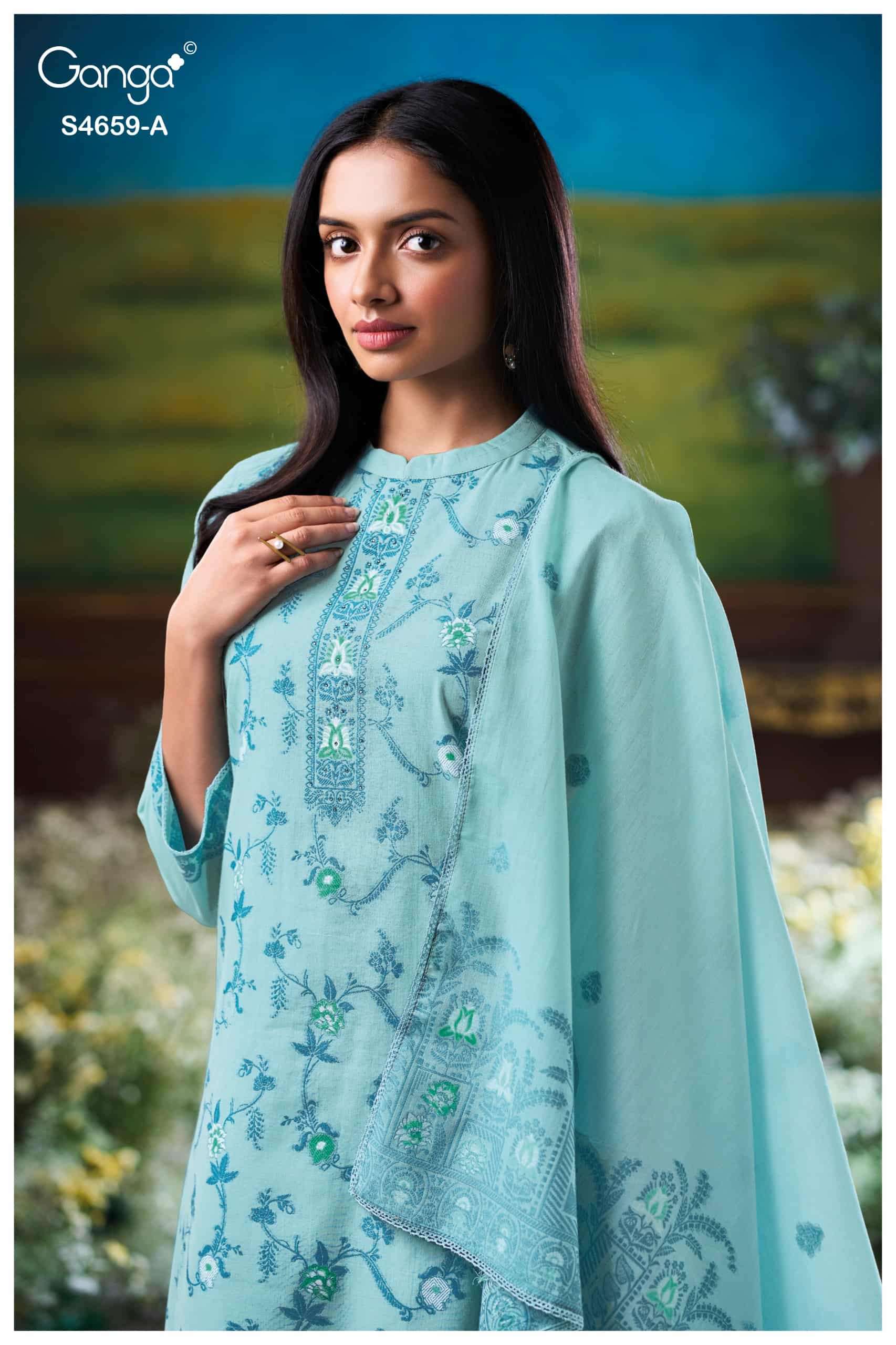 Ganga Fashion Emelina 4659 - Amrah Wholesale