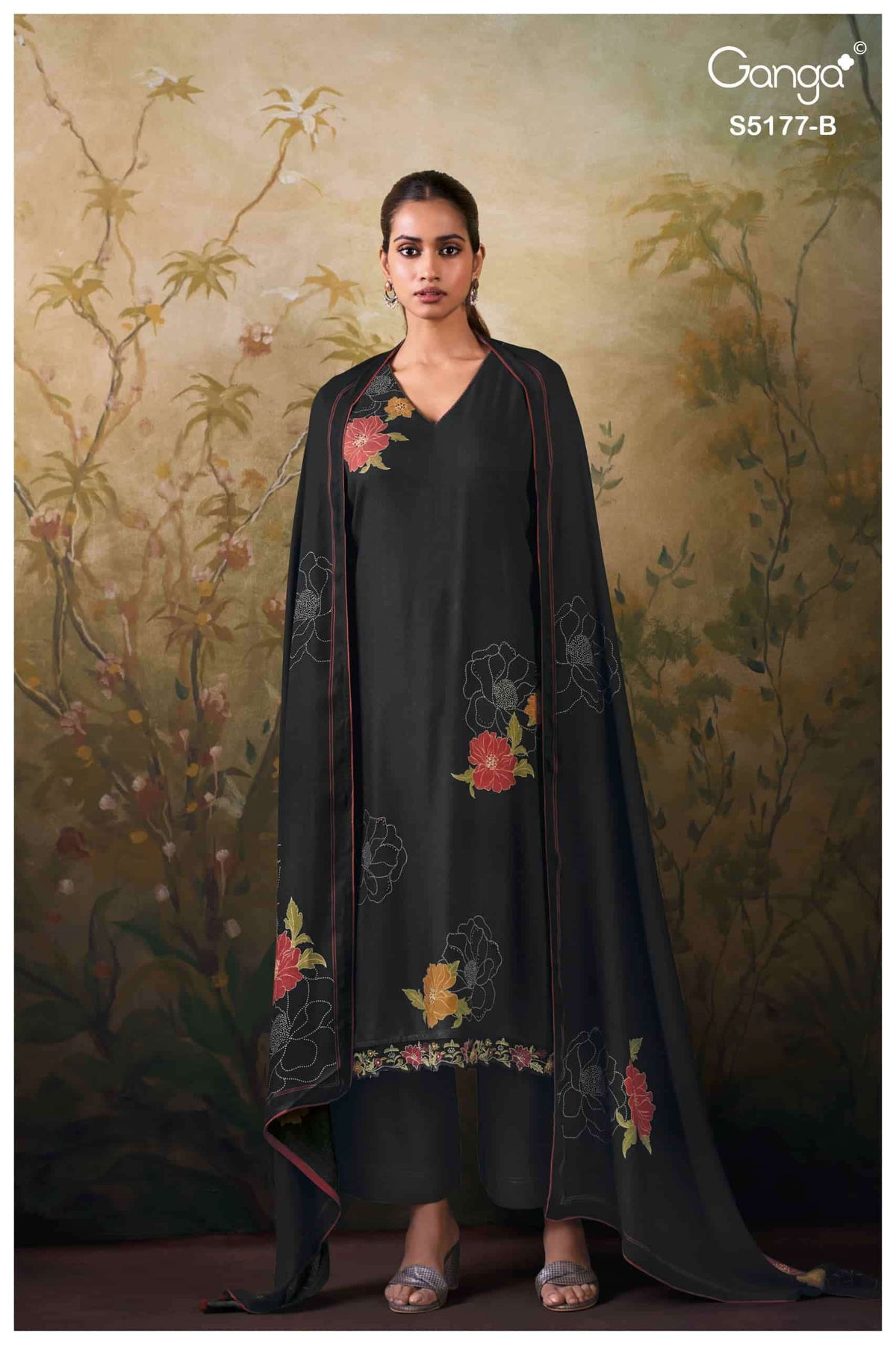 Ganga Fashion Erem Exclusive Pashmina Dress Material