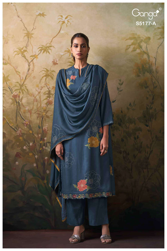 Ganga Fashion Erem Exclusive Pashmina Dress Material