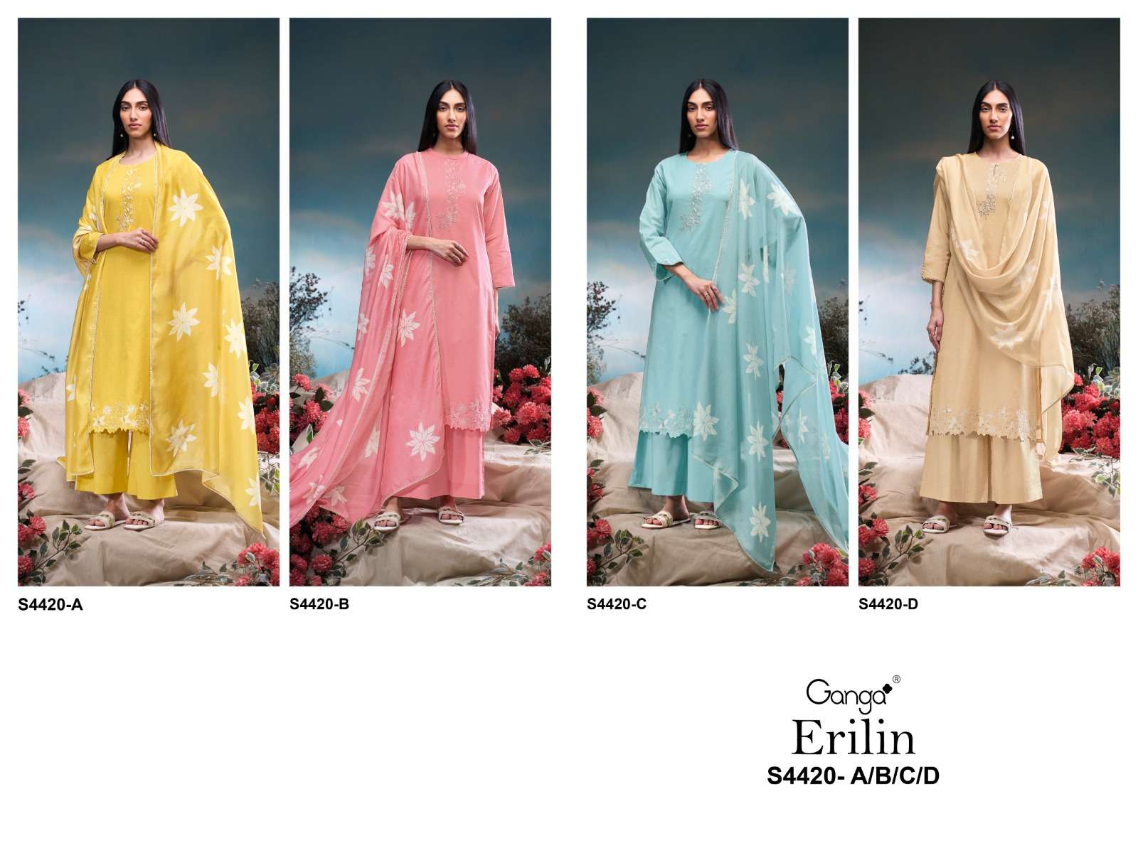 Ganga Fashion Erilin 4420 - Amrah Wholesale