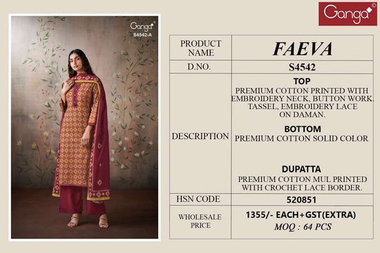 Ganga Fashion Faeva 4542