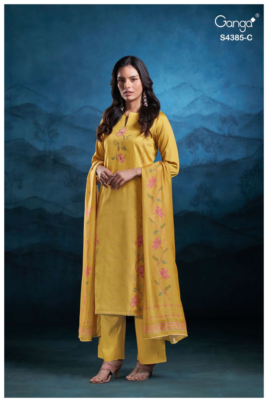 Ganga Fashion Fayisha 4385