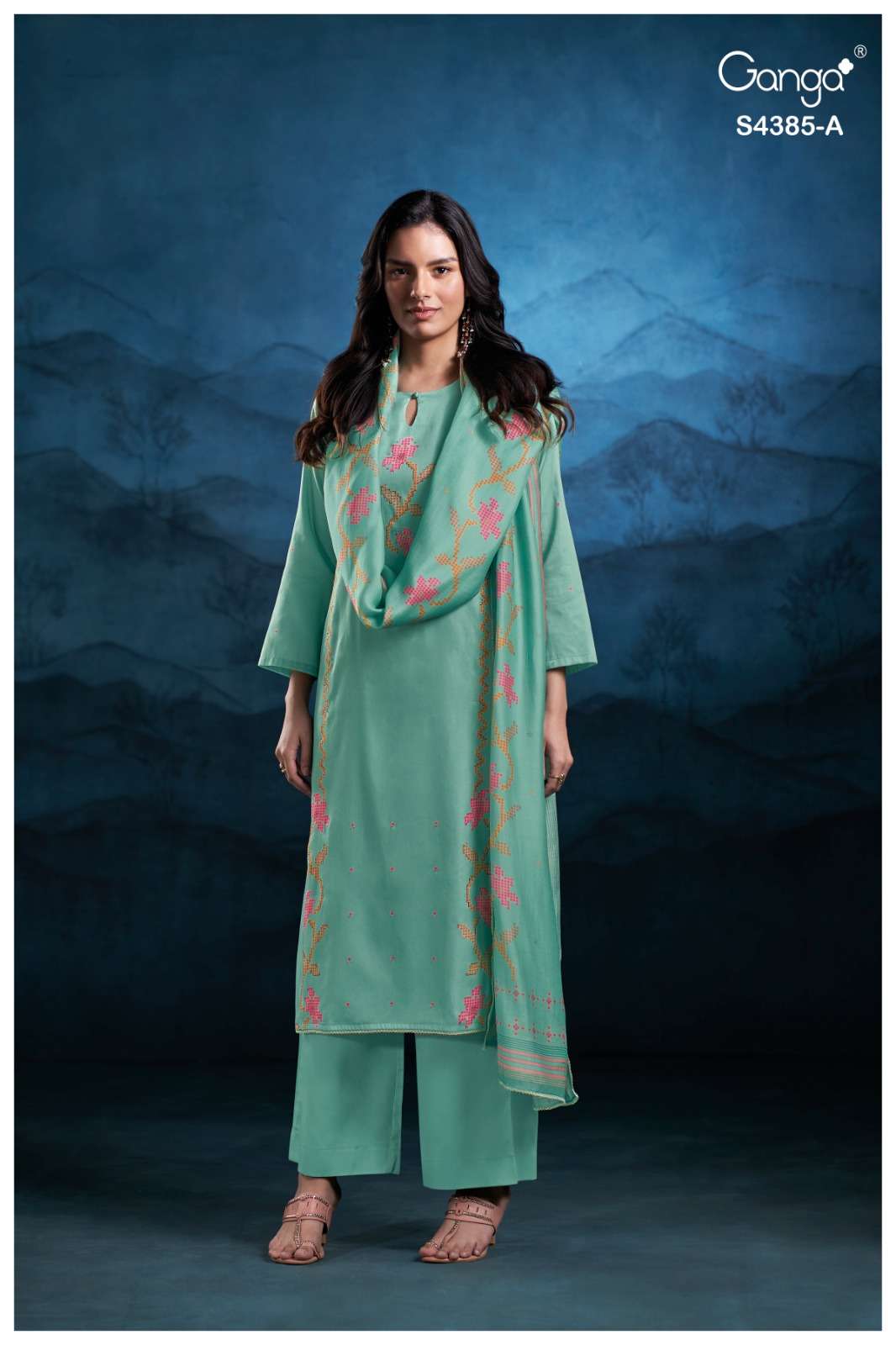 Ganga Fashion Fayisha 4385