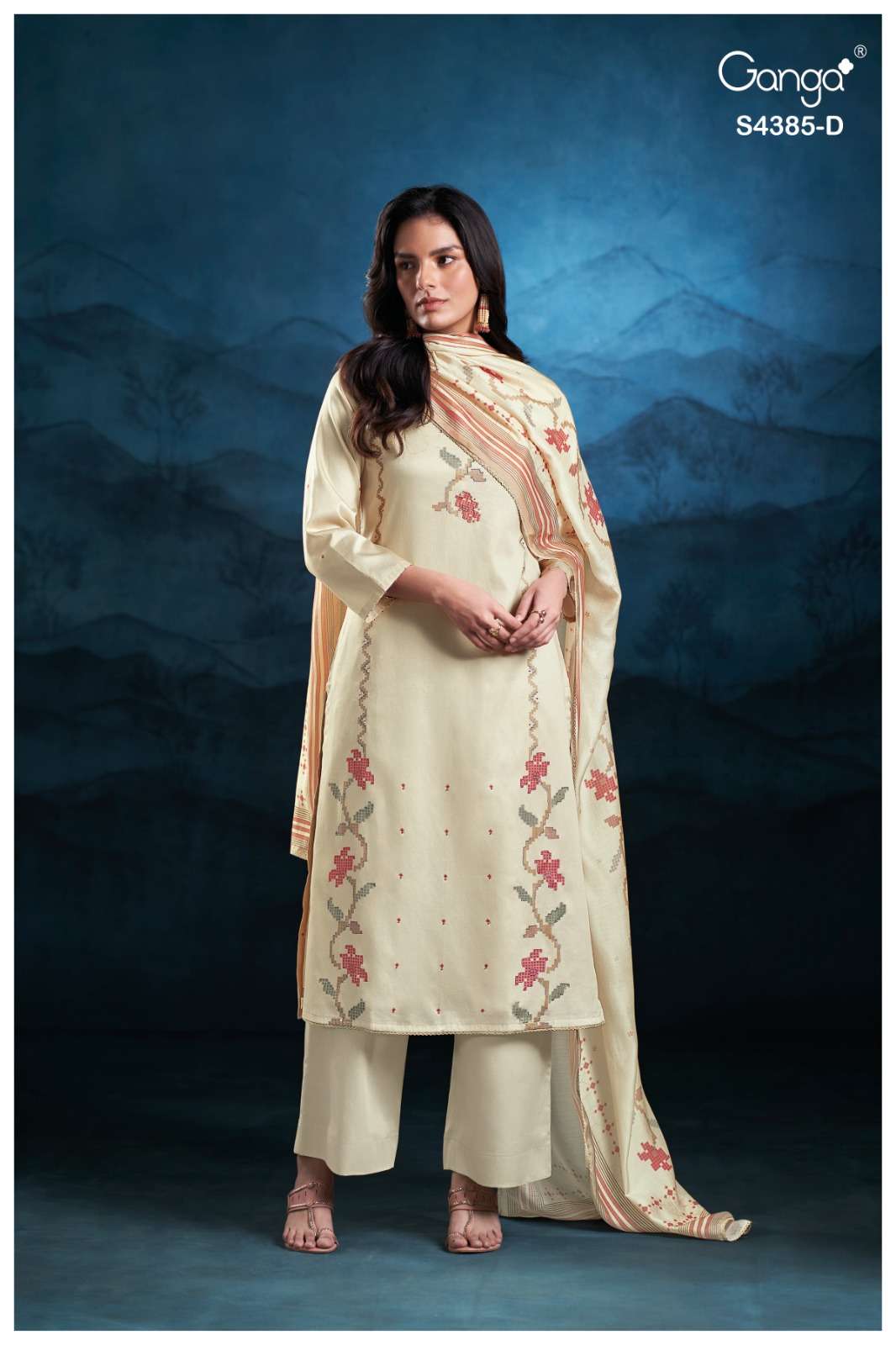 Ganga Fashion Fayisha 4385