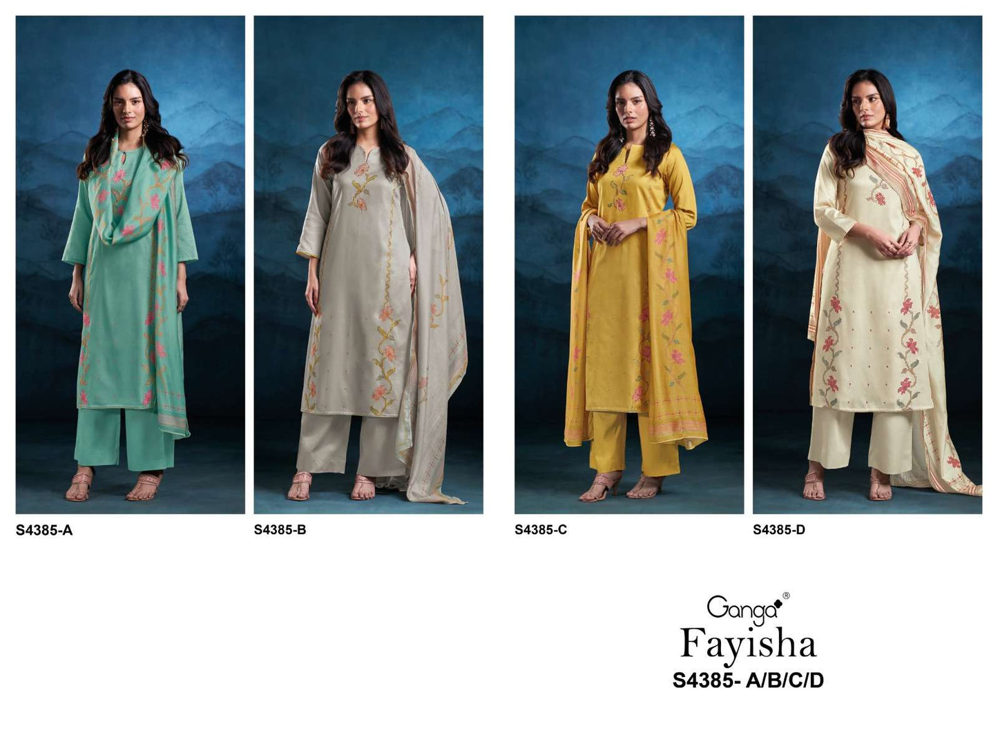 Ganga Fashion Fayisha 4385