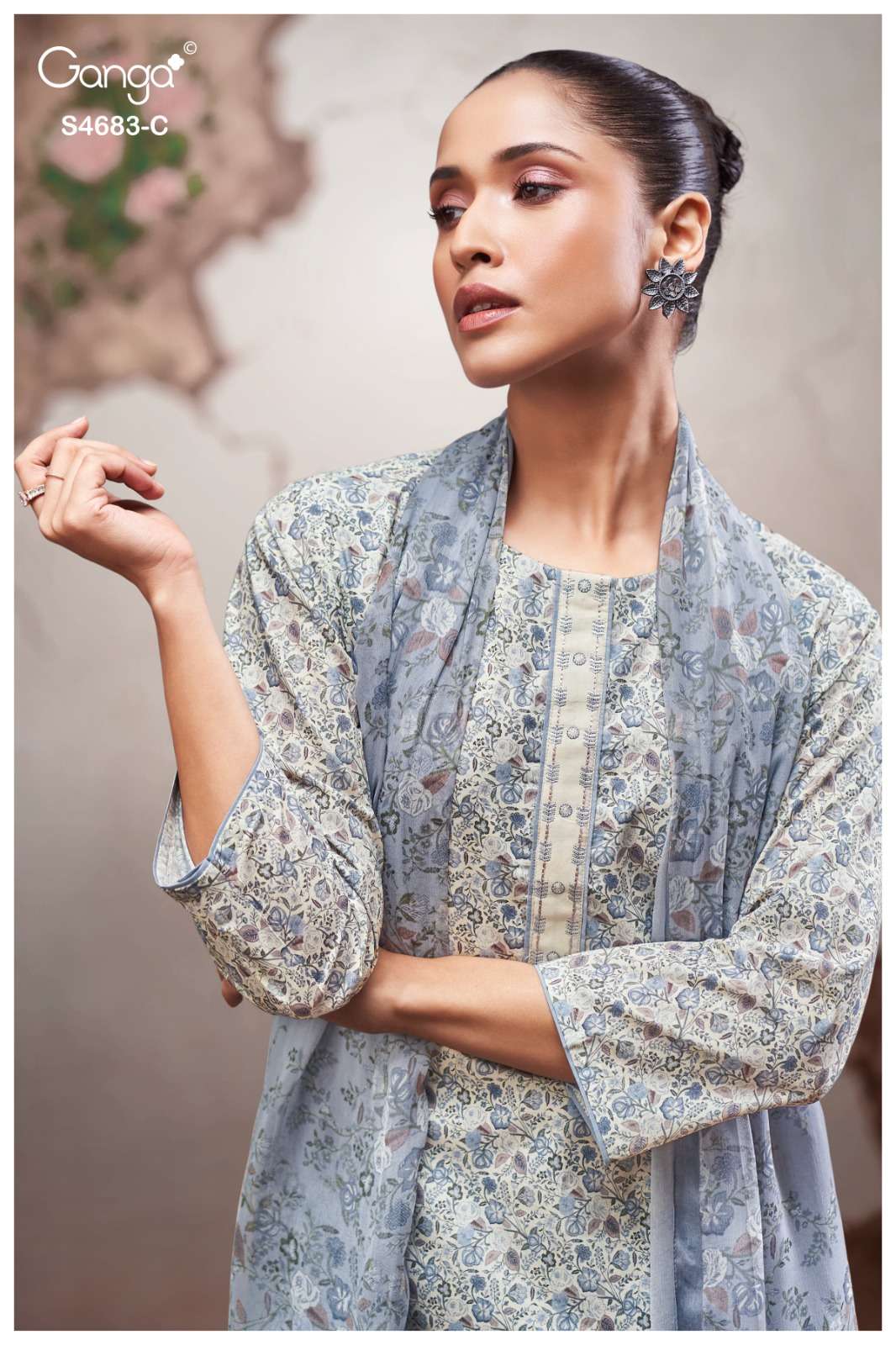 Ganga Fashion Ferial 4683 - Amrah Wholesale