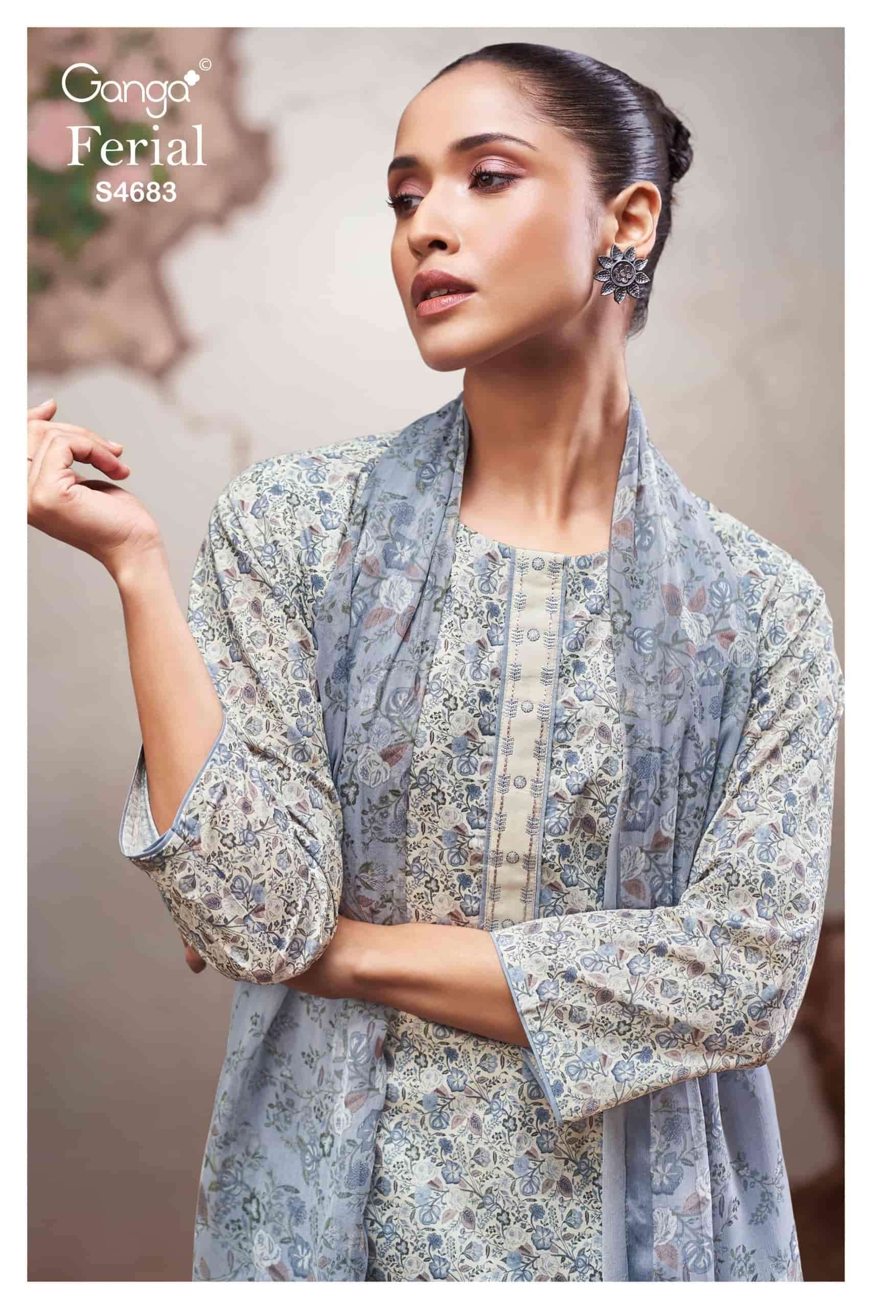 Ganga Fashion Ferial 4683 - Amrah Wholesale