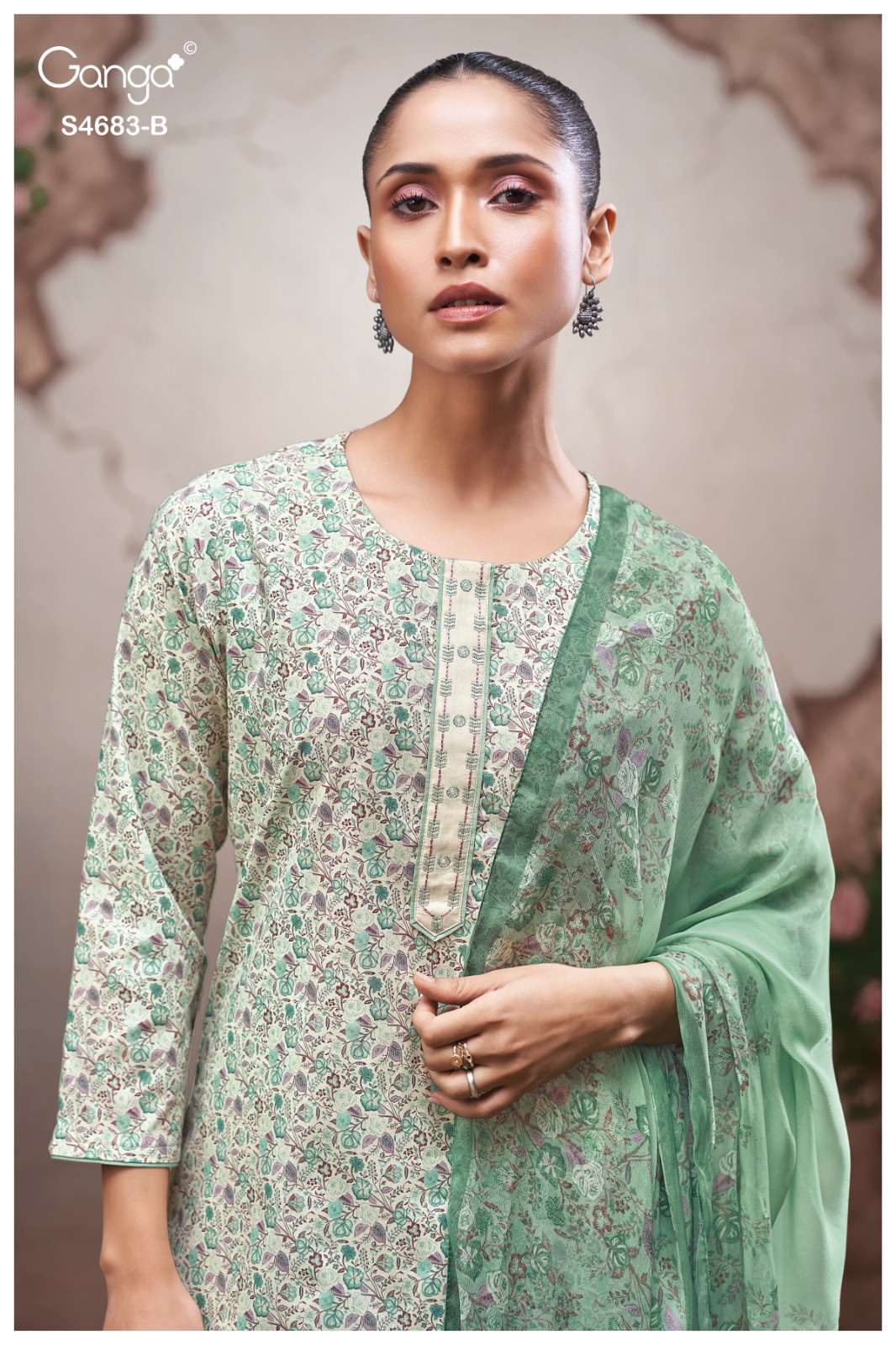 Ganga Fashion Ferial 4683 - Amrah Wholesale