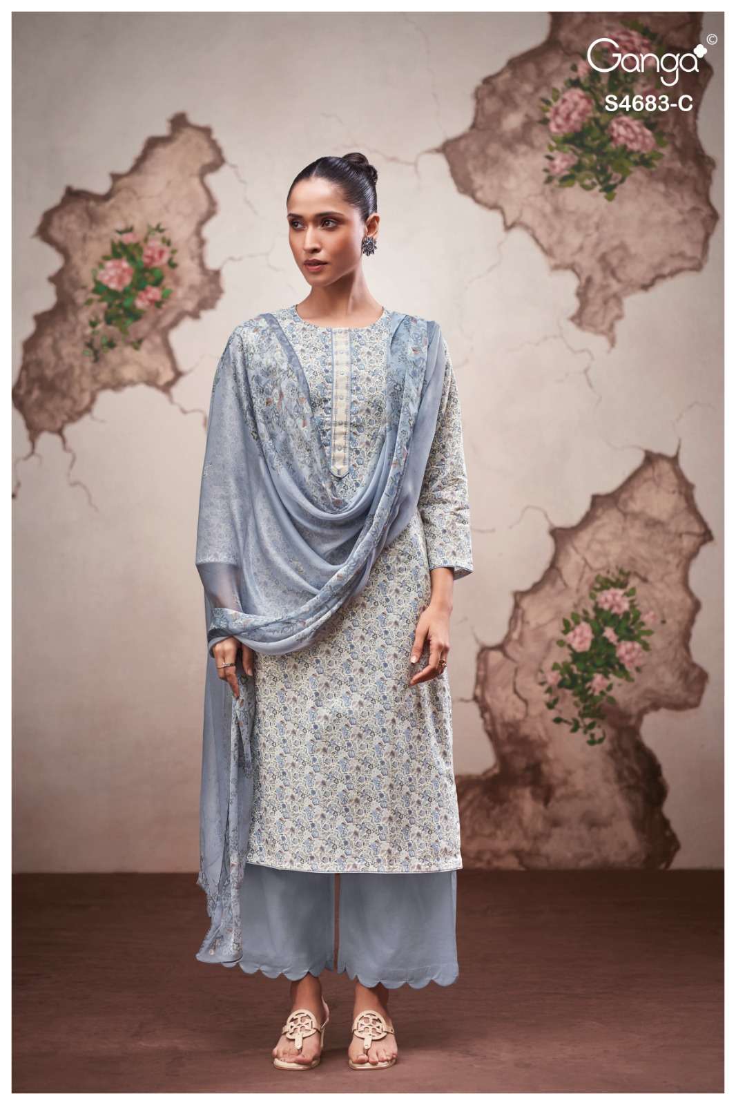 Ganga Fashion Ferial 4683 - Amrah Wholesale