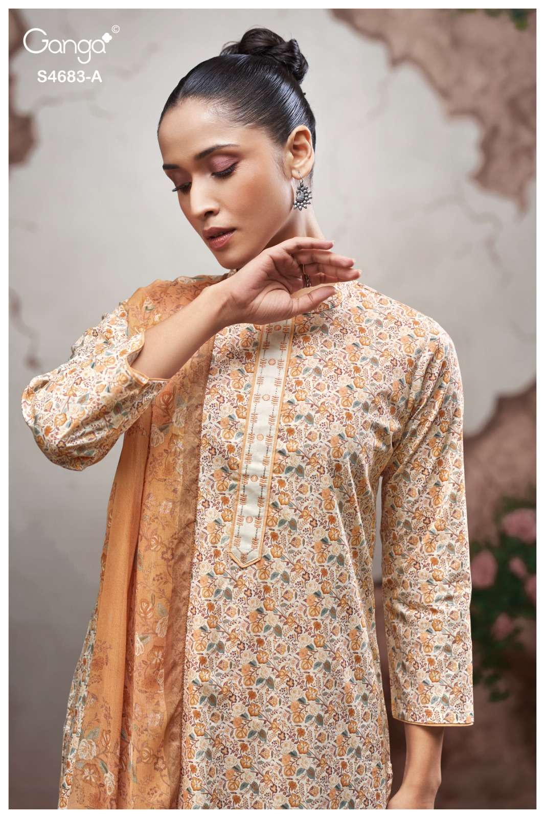 Ganga Fashion Ferial 4683 - Amrah Wholesale