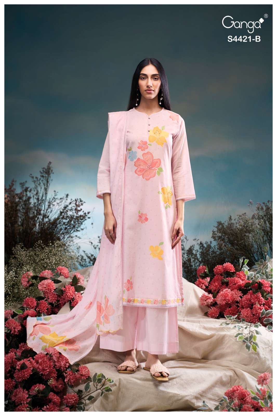 Ganga Fashion Finora 4421