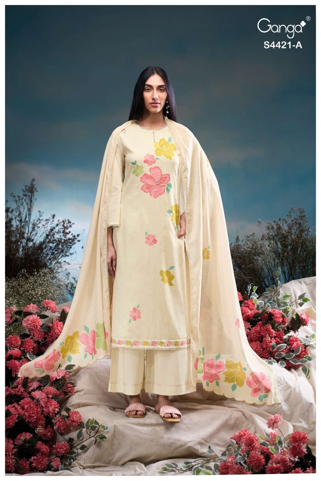 Ganga Fashion Finora 4421