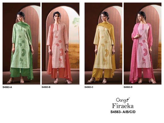 Ganga Fashion Firaeka 4563 - Amrah Wholesale
