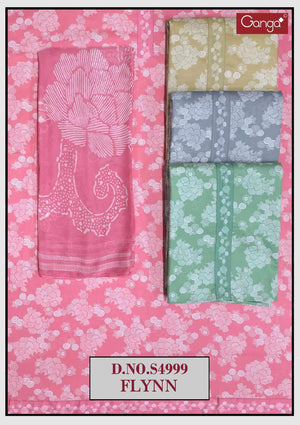 Ganga Fashion Fylnn 4999 Premium Cotton Dress Material - Amrah Wholesale