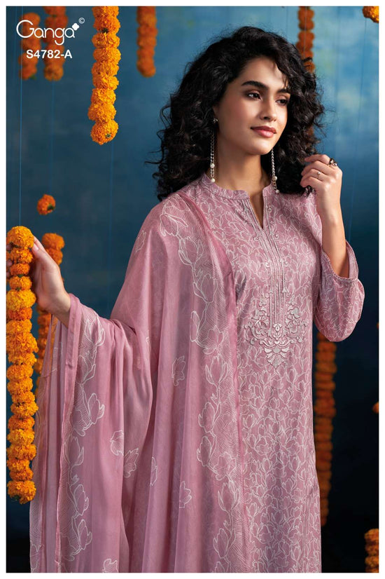Ganga Fashion Gianael 4782 Cotton Printed Dress Material Wholesale - Amrah Wholesale