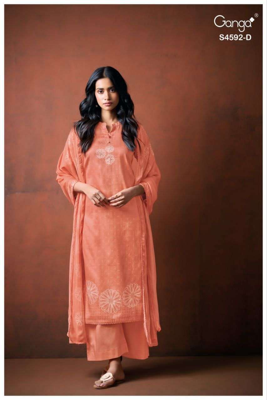 Ganga Fashion Girel 4592 - Amrah Wholesale