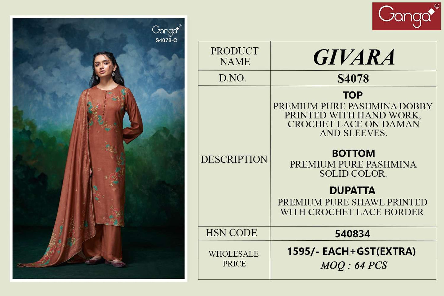 Ganga Fashion Givara