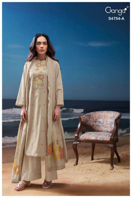 Ganga Fashion Gresmita 4754 Premium Cotton Pakistani Suit - Amrah Wholesale