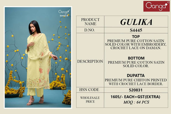 Ganga Fashion Gulika 4445