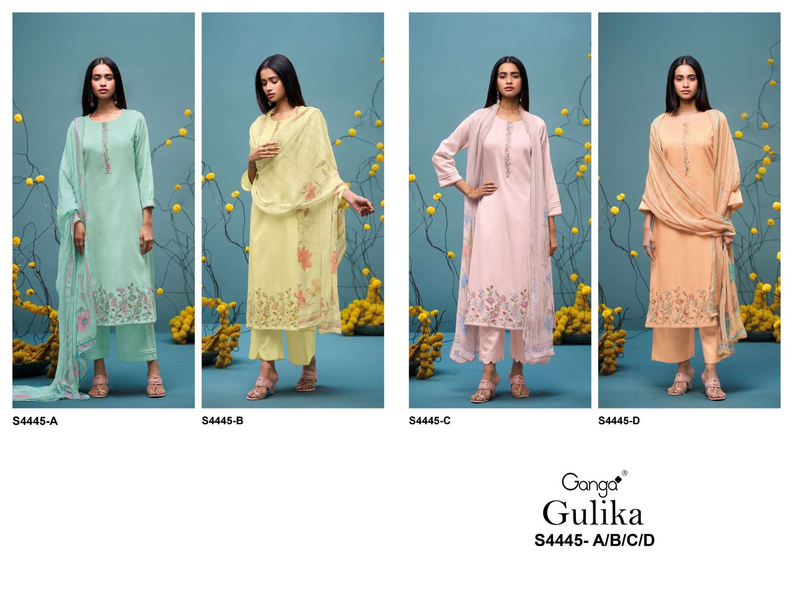 Ganga Fashion Gulika 4445