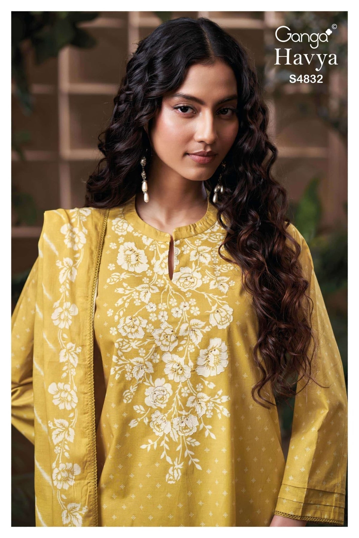 Ganga Fashion Havya 4832 Cotton Dress Material - Amrah Wholesale
