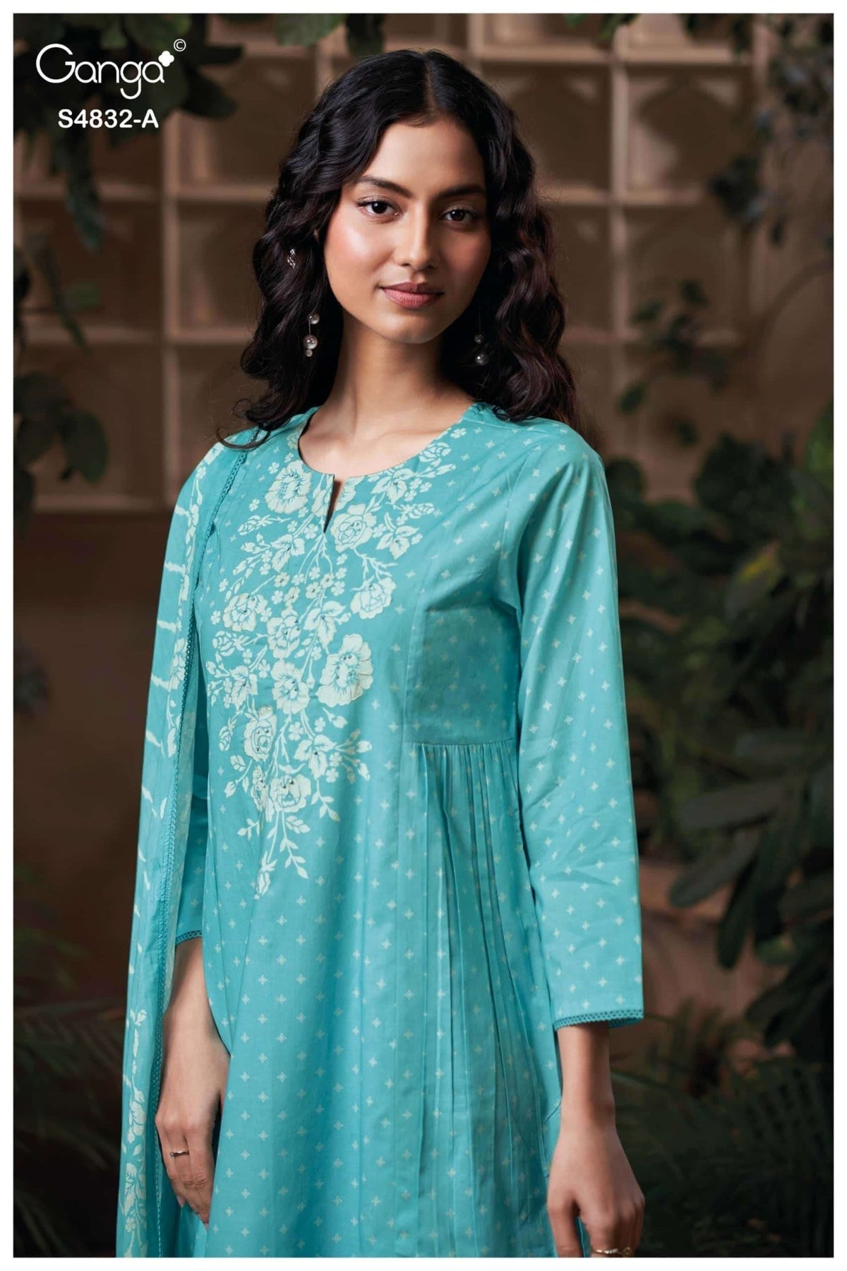 Ganga Fashion Havya 4832 Cotton Dress Material - Amrah Wholesale