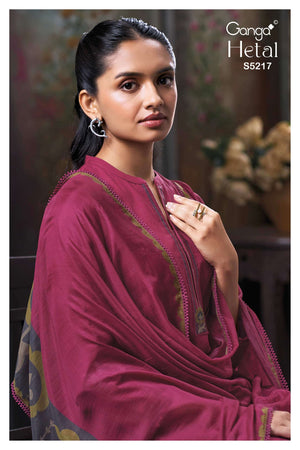 Ganga Fashion Hetal 5217 Corduroy Dress Material