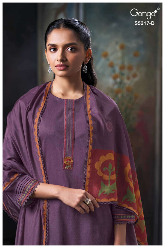 Ganga Fashion Hetal 5217 Corduroy Dress Material