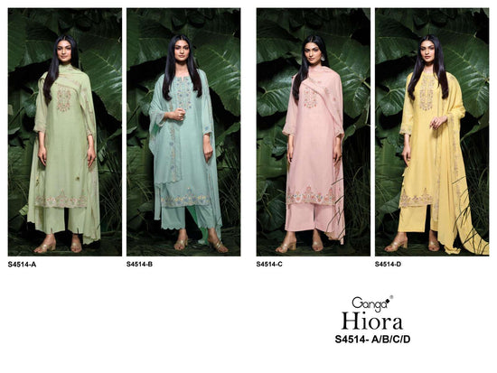 Ganga Fashion Hiora 4514 - Amrah Wholesale