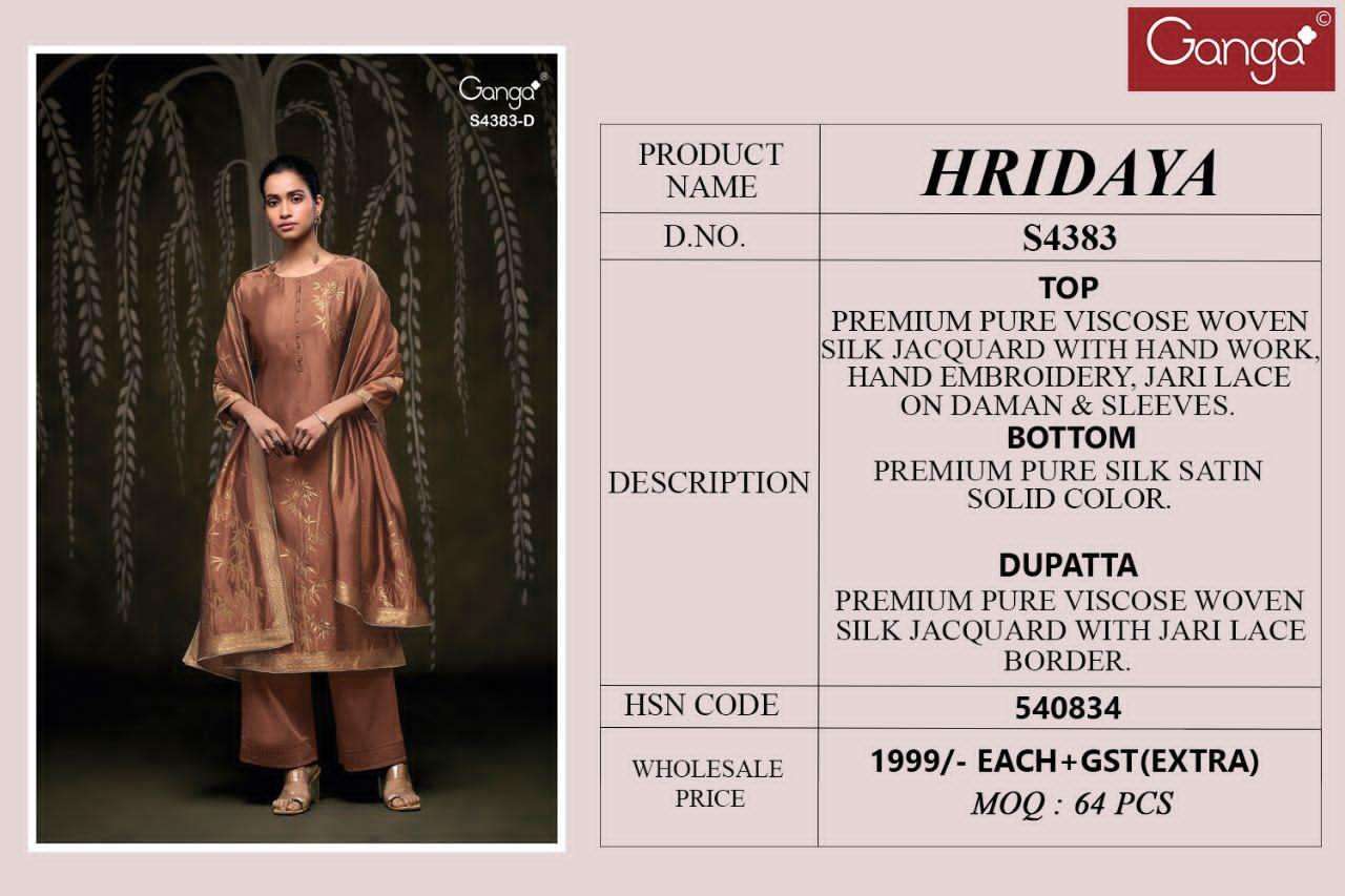Ganga Fashion Hridaya 4383