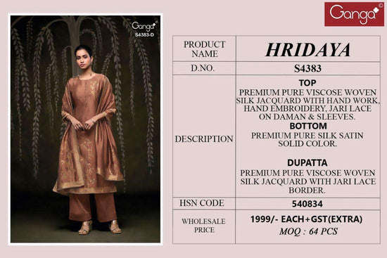 Ganga Fashion Hridaya 4383