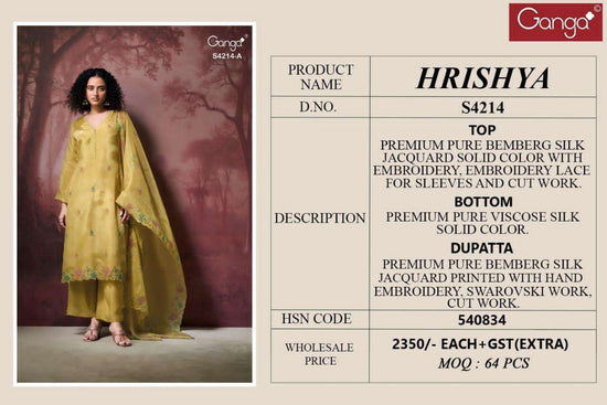 Ganga Fashion Hrishya 4214