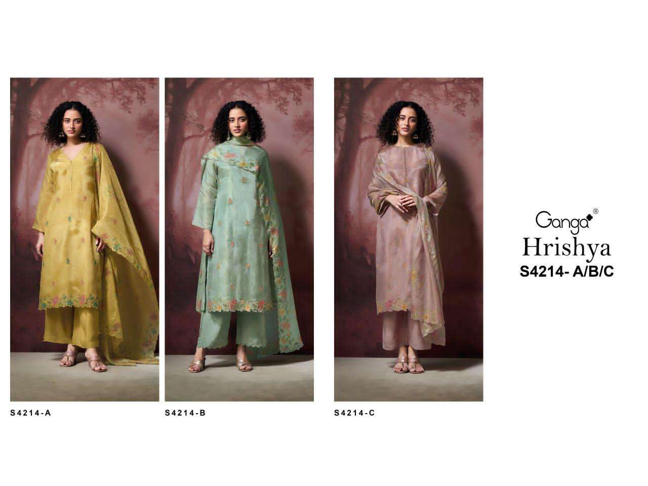 Ganga Fashion Hrishya 4214