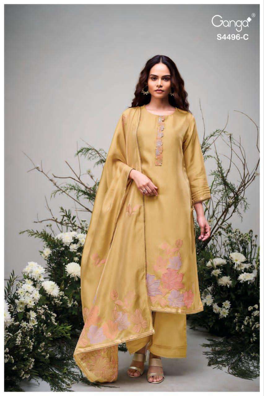 Ganga Fashion Husna 4496 - Amrah Wholesale