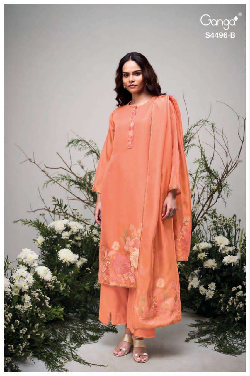 Ganga Fashion Husna 4496 - Amrah Wholesale