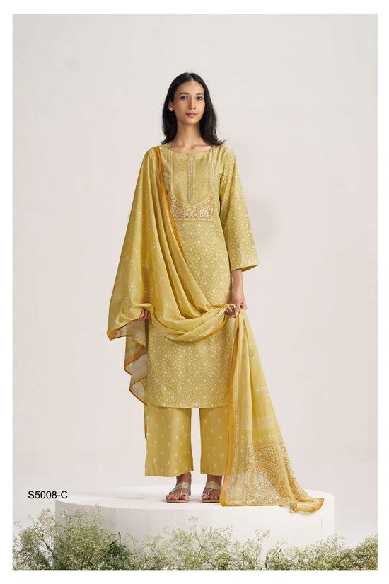 Ganga Fashion Indratha 5008 Premium Cotton Dress Material Collection