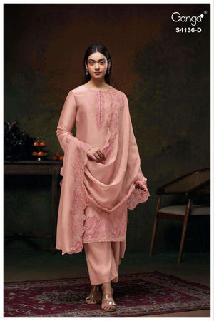 Ganga Fashion Iniya 4136