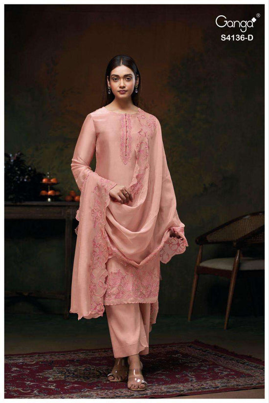 Ganga Fashion Iniya 4136