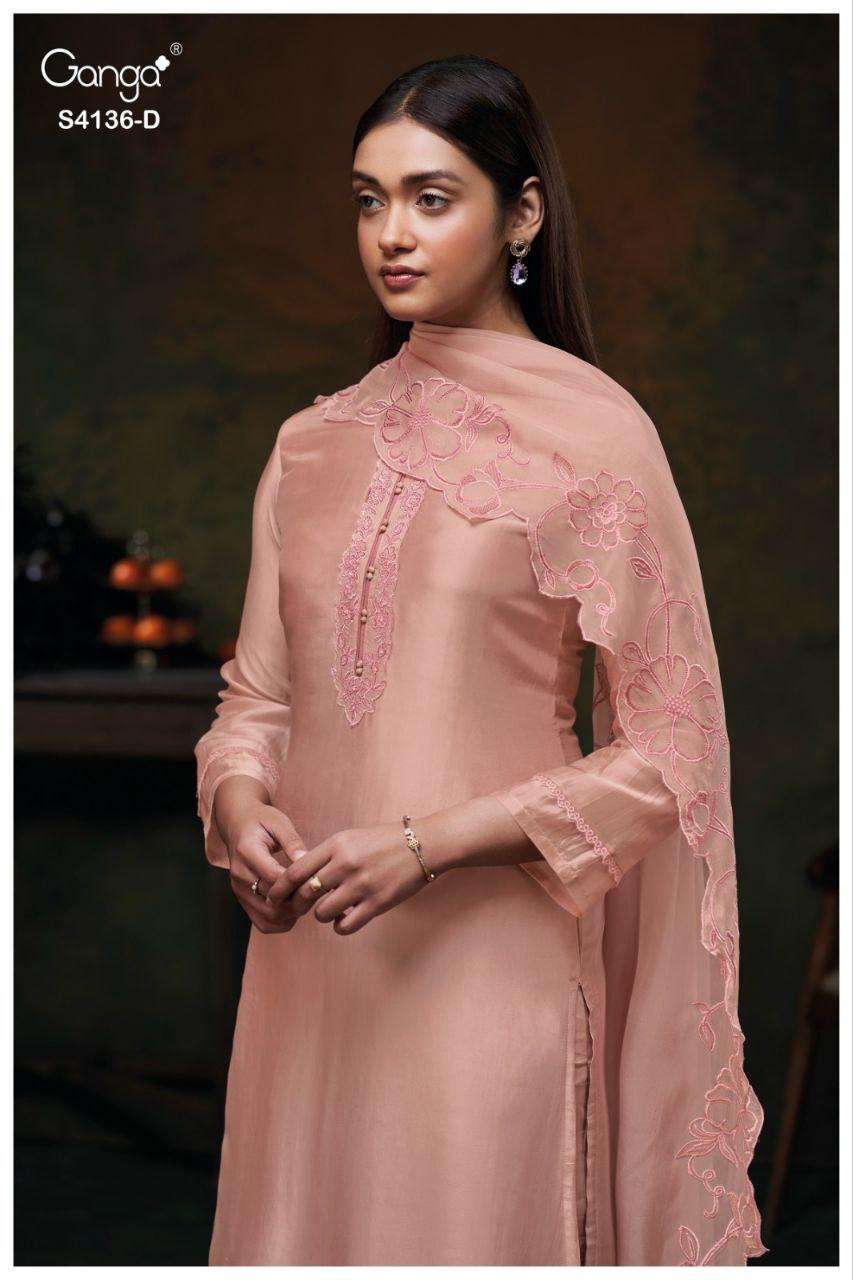Ganga Fashion Iniya 4136