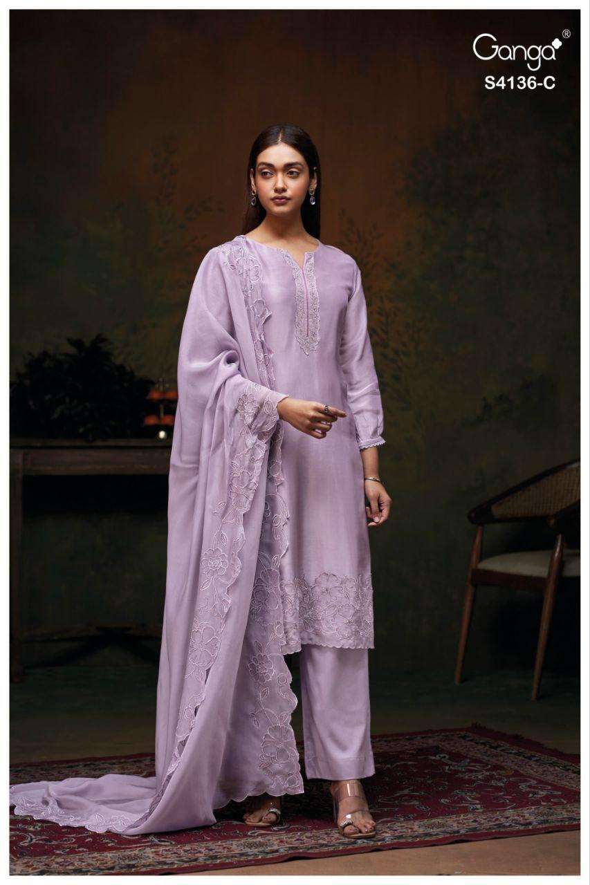 Ganga Fashion Iniya 4136