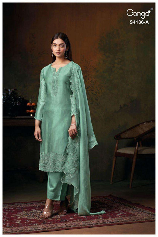 Ganga Fashion Iniya 4136