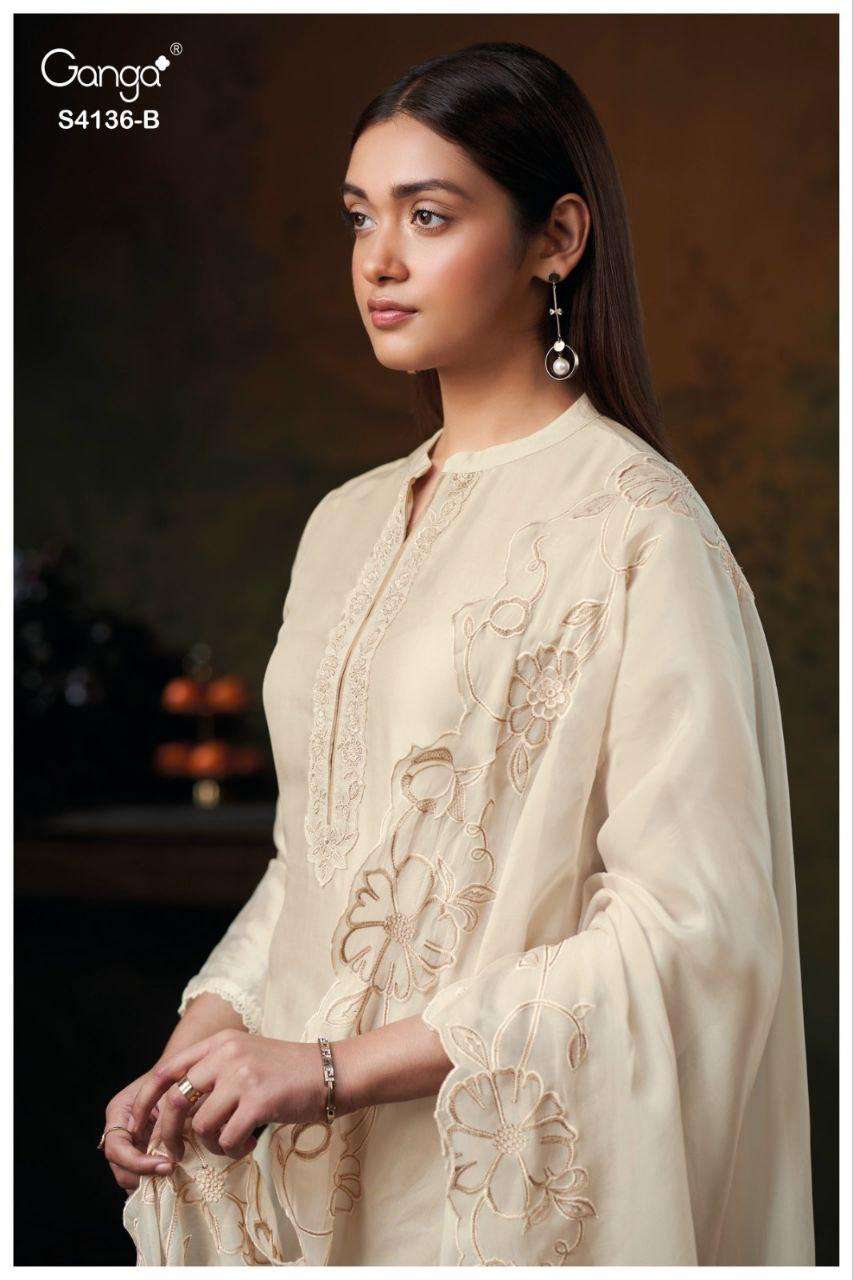 Ganga Fashion Iniya 4136