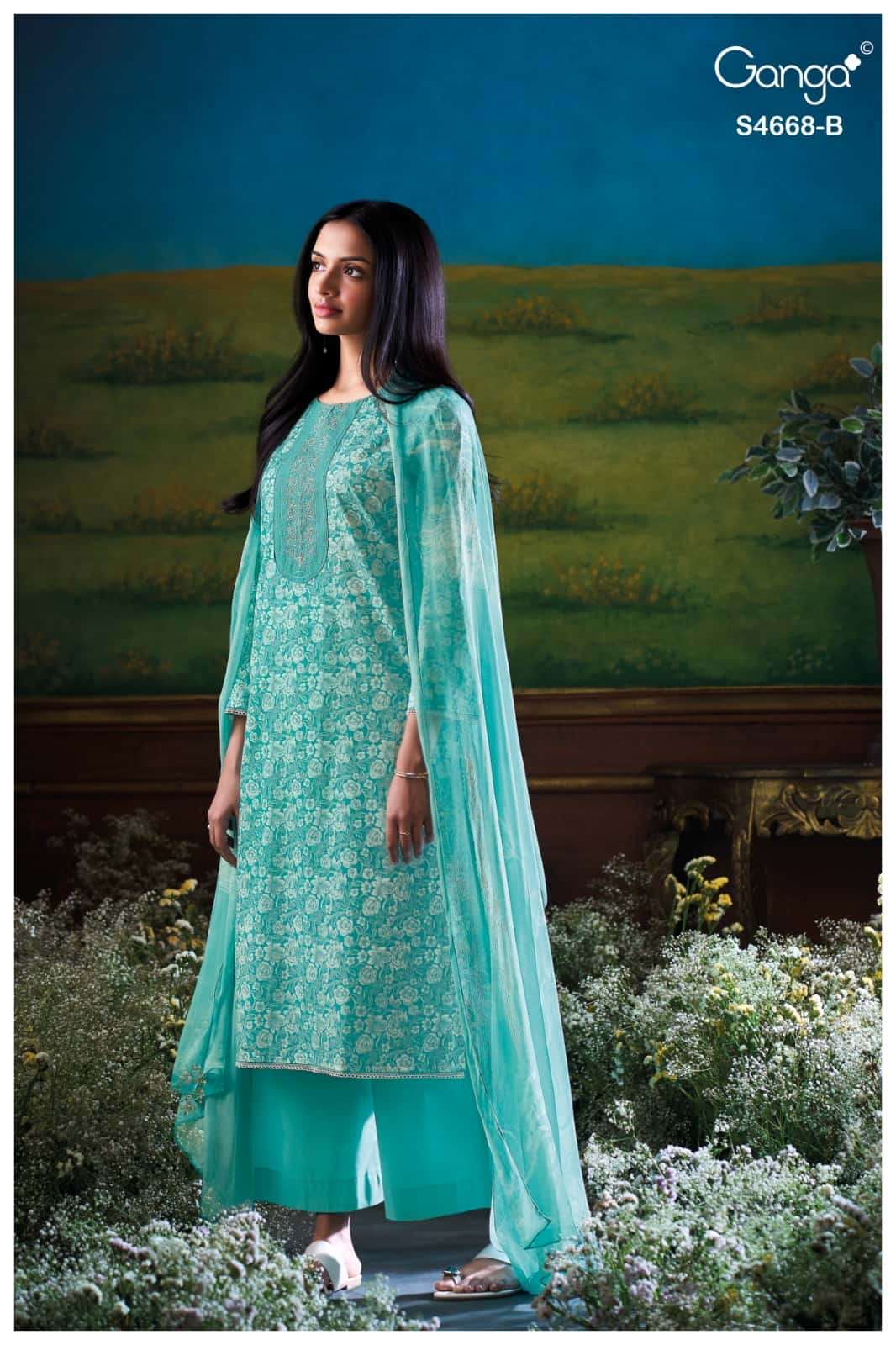 Ganga Fashion Iraisha 4668 - Amrah Wholesale
